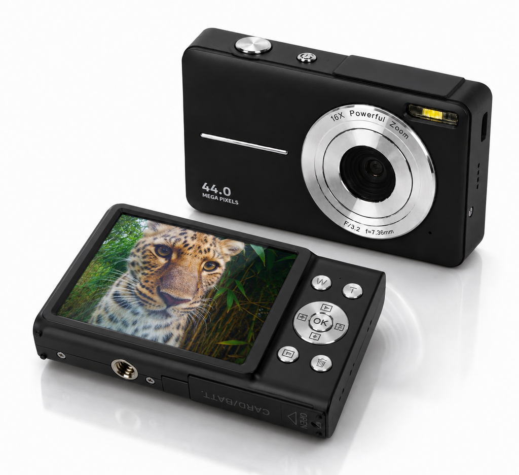 Compact 44MP Digital Camera