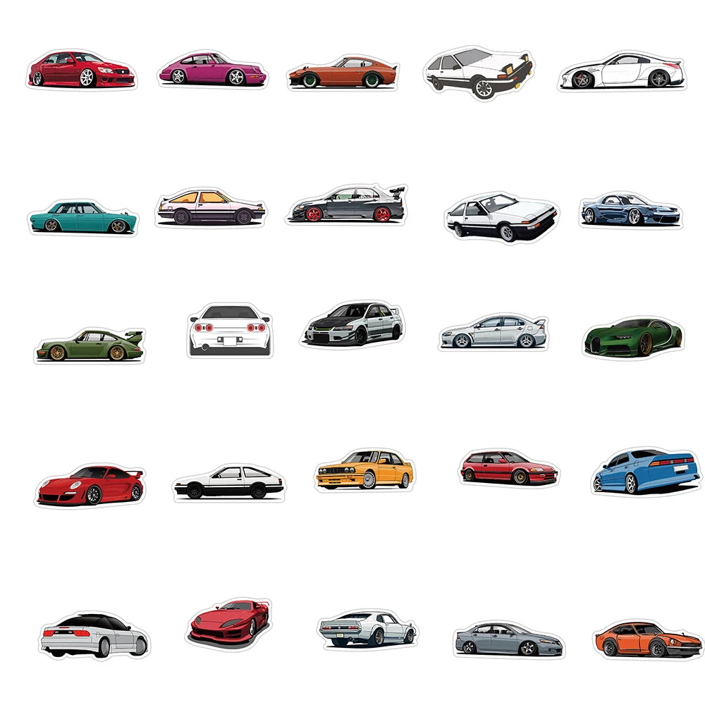 Retrofit Racing JDM Stickers