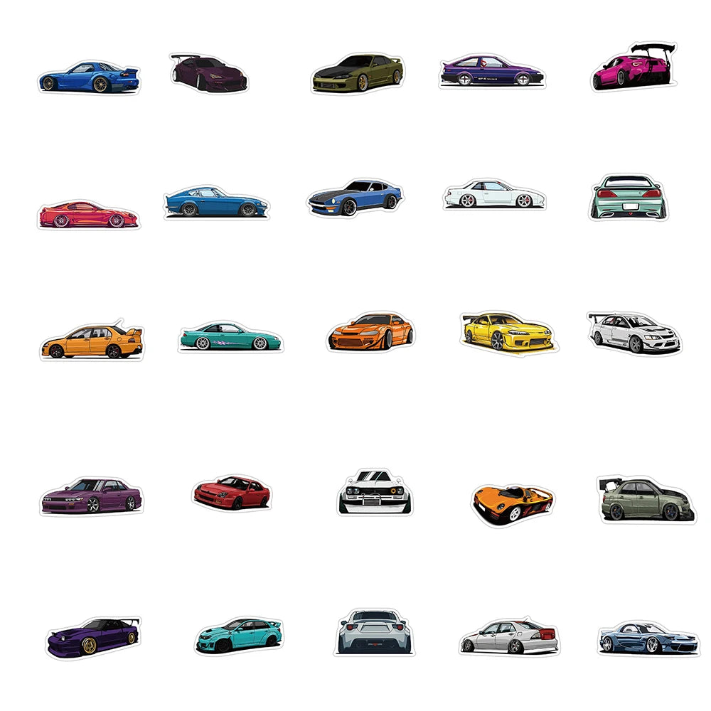 Retrofit Racing JDM Stickers