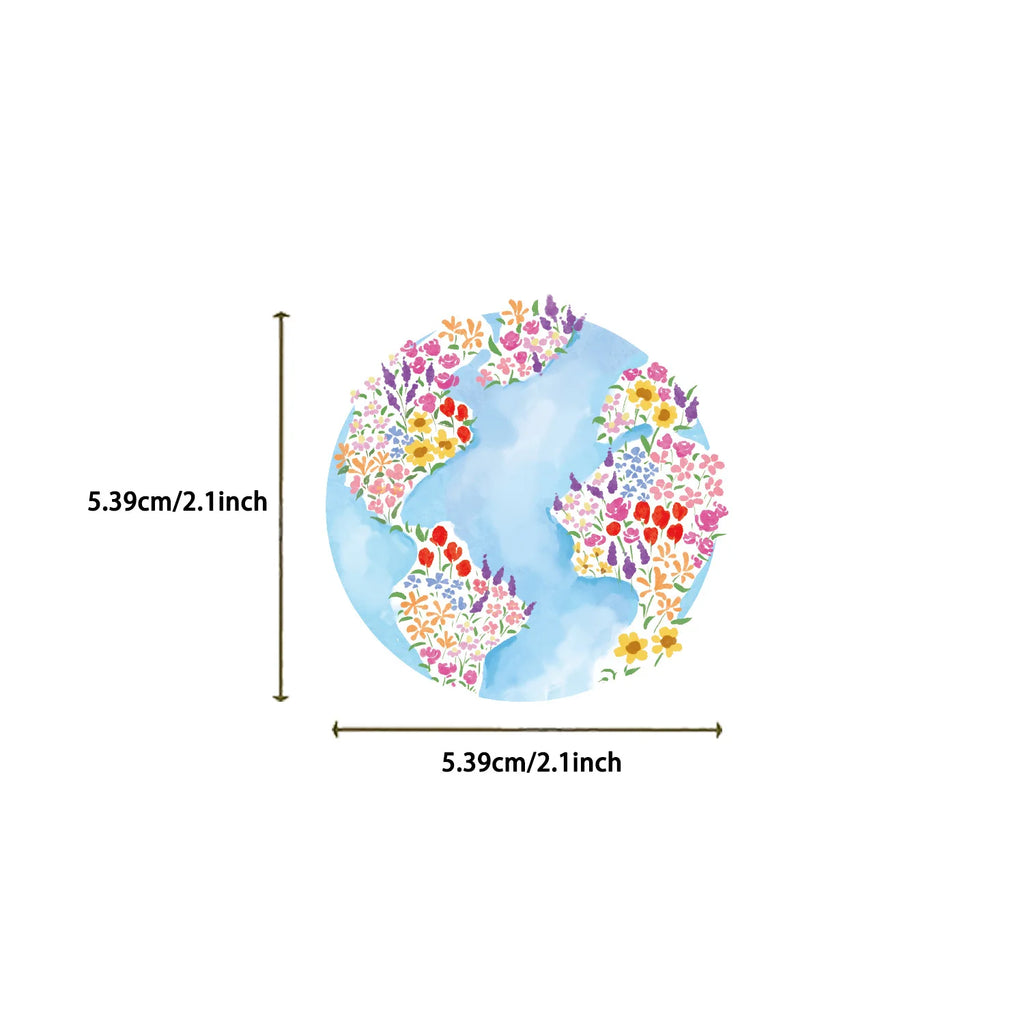 Watercolour Graffiti Stickers