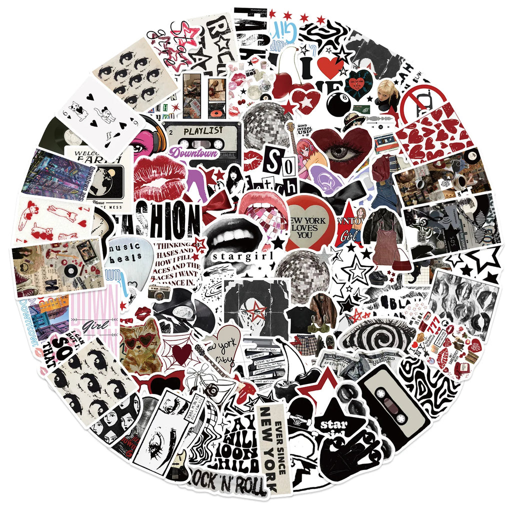 Downtown Y2K stickers
